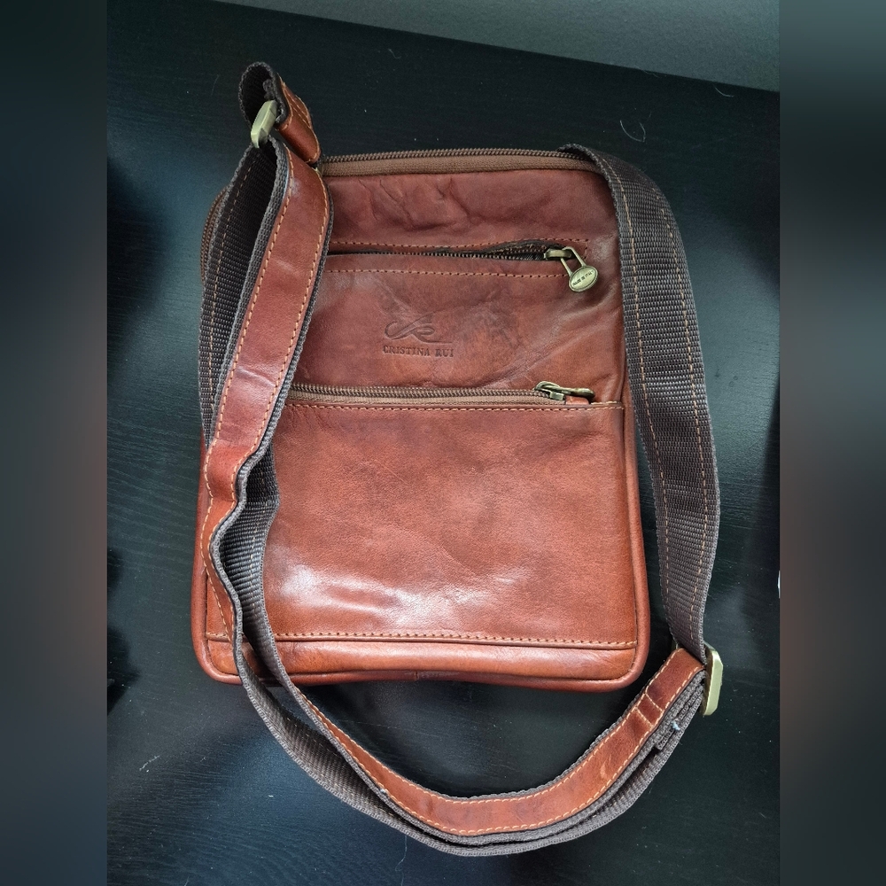 Cristine Rui Leather Crossbody Bag